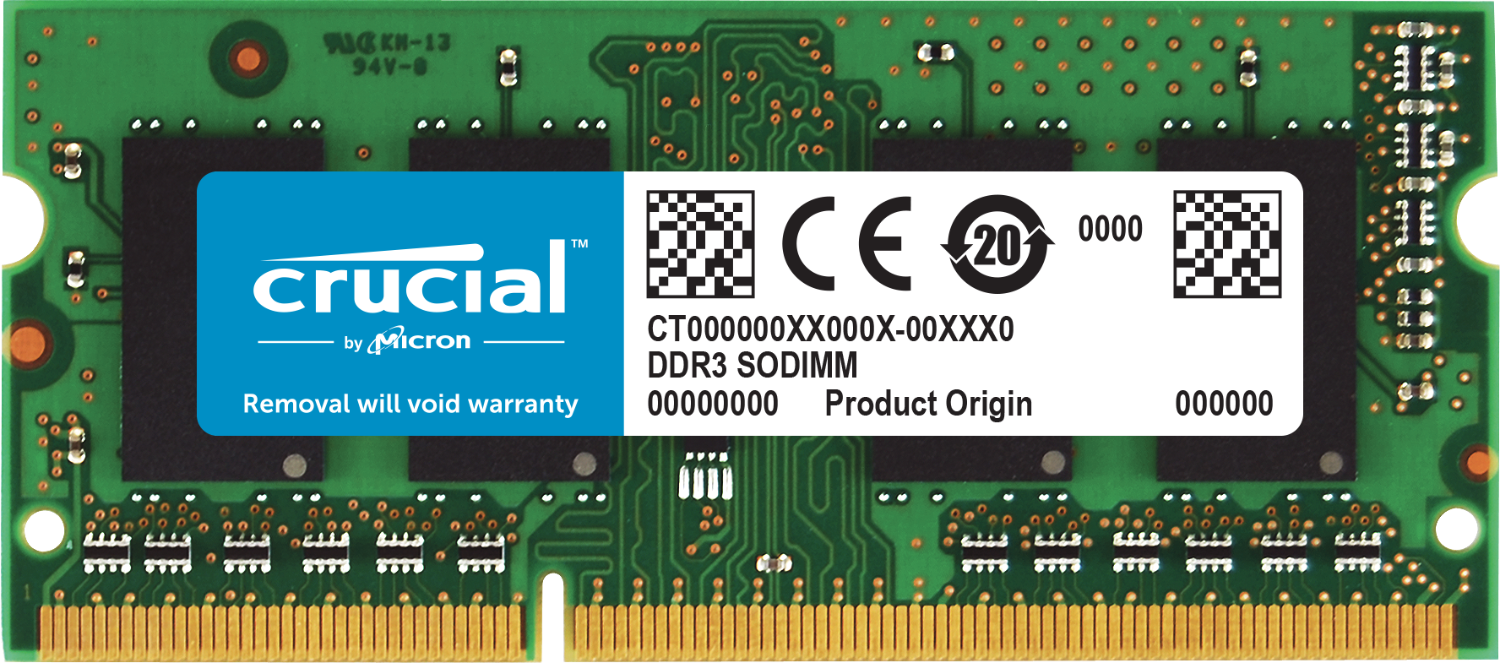 Crucial DDR3 Laptop Memory